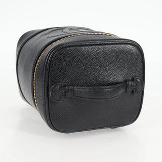 Chanel Vintage Timeless Cosmetic Case Caviar