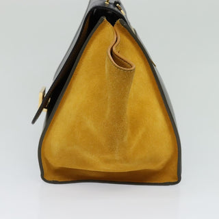 Celine Trapeze Bag Leather with Suede