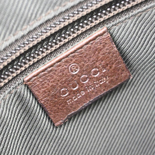 Gucci Saddle Zip Messenger Bag GG Canvas