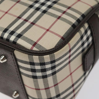 Burberry Nova Check Bowling Bag Canvas