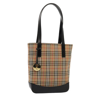 Burberry Nova Check Tote canvas check pattern