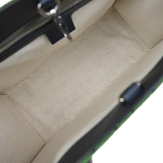 Gucci Structured Top Handle Open Tote GG Canvas