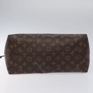 Louis Vuitton Flower Hobo Monogram Canvas with Leather