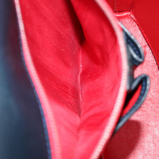 Celine Vintage Circle Logo Crossbody Bag Leather