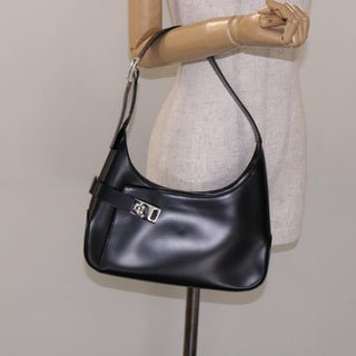 Salvatore Ferragamo Gancini Shoulder Bag Leather