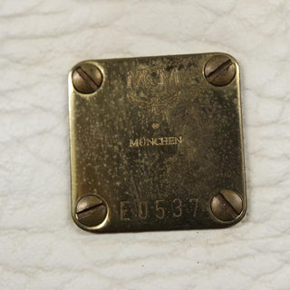 MCM Visetos logogramme Handbag Canvas and Leather