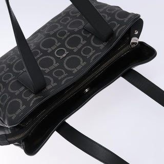 Salvatore Ferragamo Gancini Tote PVC Leather