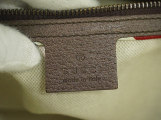 Gucci Courrier Convertible Soft Open Tote GG Coated Canvas with Applique