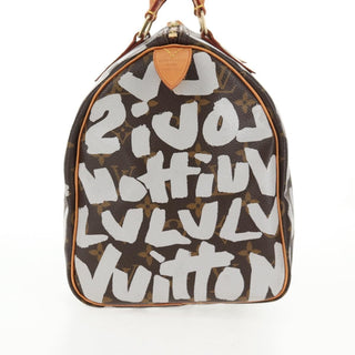 Louis Vuitton Speedy Handbag Limited Edition Monogram Graffiti
