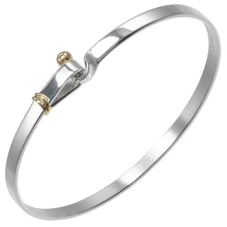 Tiffany & Co. Love Knot Bracelet Sterling Silver and 18K Yellow Gold