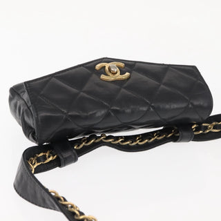Chanel Vintage CC Flap Waist Bag Quilted Lambskin