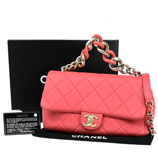 Chanel Easy Flap Bag Quilted Caviar