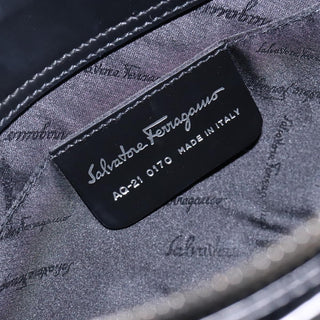 Salvatore Ferragamo Gancini Shoulder Bag Leather