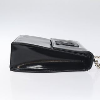 Chanel Vintage CC Box Flap Bag Patent Leather