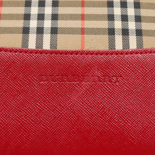 Burberry Nova Check Tote canvas check pattern