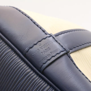 Louis Vuitton Petit Noe Handbag Two Tone Epi Leather