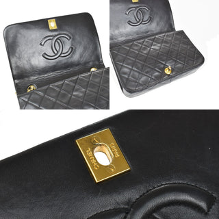 Chanel Vintage Full Flap Bag Quilted Lambskin