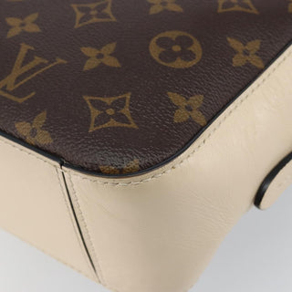 Louis Vuitton Saintonge Handbag Monogram Canvas with Leather
