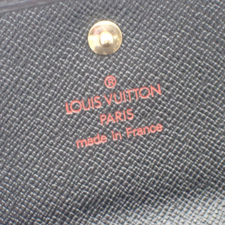 Louis Vuitton Porte Monnaie Billet Carte Crédit Leather