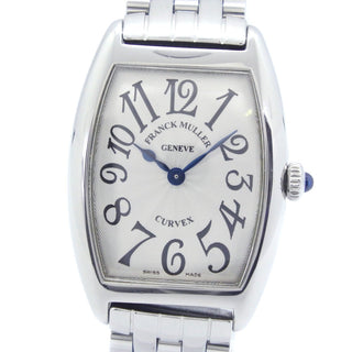 Franck Muller Cintree Curvex Quartz Watch Stainless Steel