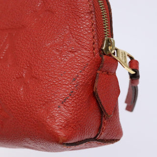 Louis Vuitton Cosmetic Pouch Monogram Empreinte Leather