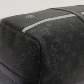 Louis Vuitton Keepall Bandouliere Bag Flash Fragment Monogram Eclipse Canvas