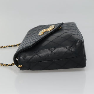 Chanel Vintage CC Mini chain Shoulder Bag Leather