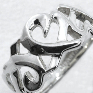 Tiffany & Co. Triple Loving Heart Ring Silver 925
