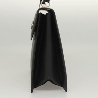 Salvatore Ferragamo Double Gancini Top Handle Bag Saffiano Leather