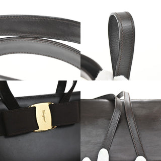 Salvatore Ferragamo Convertible Vara Bow Tote Leather