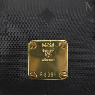 MCM Visetos logogramme Handbag Canvas and Leather