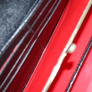 Celine Circle Logo Compact Wallet Leather