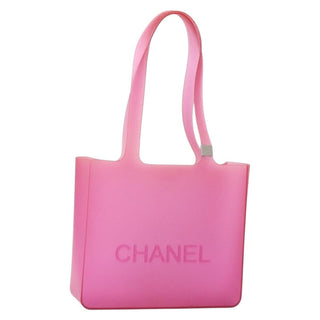 Chanel Logo Tote bag Rubber