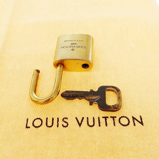 Louis Vuitton Cadenas Bag Charm Gold-plated