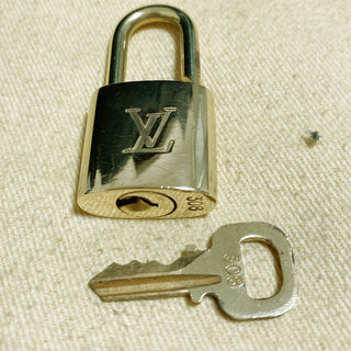 Louis Vuitton Cadenas Bag Charm Gold-plated