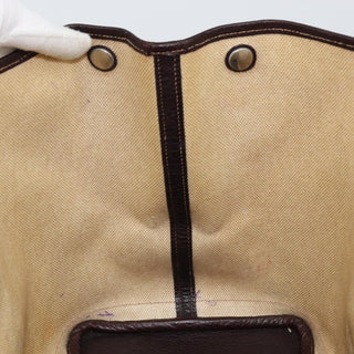 Hermes Garden Party Tote Canvas and Leather