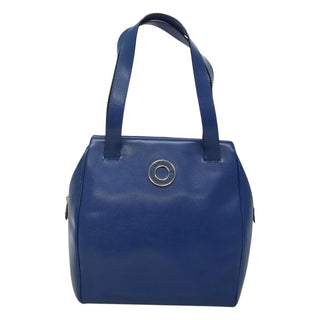Celine Circle Logo Handbag Leather