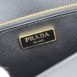 Prada Wallet on Strap Saffiano Leather