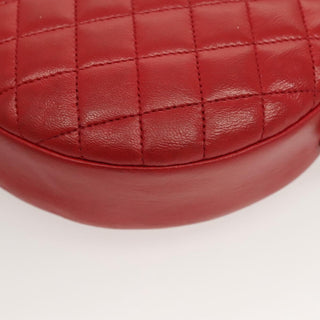 Chanel Vintage Round Tassel Crossbody Bag Quilted Lambskin