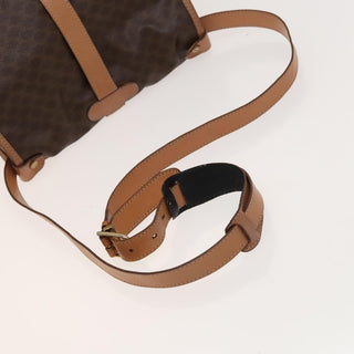 Celine Vintage Macadam Shoulder Bag Canvas