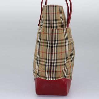 Burberry Nova Check Tote canvas check pattern