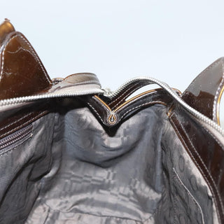 Salvatore Ferragamo Gancini Zip Tote Leather