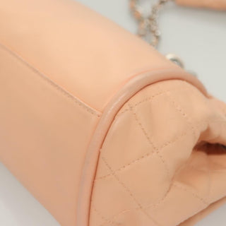 Chanel Kisslock Accordion Handbag Leather