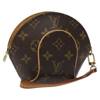 Louis Vuitton Ellipse Wristlet Clutch Monogram Canvas