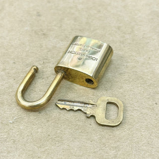 Louis Vuitton Cadenas Bag Charm Gold-plated