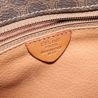 Celine Macadam Shoulder Bag PVC Leather