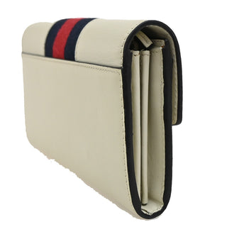 Gucci Sylvie Continental Wallet Leather