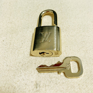 Louis Vuitton Cadenas Bag Charm Gold-plated