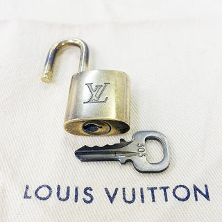 Louis Vuitton Cadenas Bag Charm Gold-plated