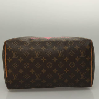 Louis Vuitton Speedy Handbag Limited Edition V Monogram Canvas